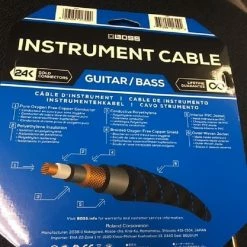 Accessories Boss BIC-10 1/4" TS Instrument Cable - 10' *Free Shipping In The USA*