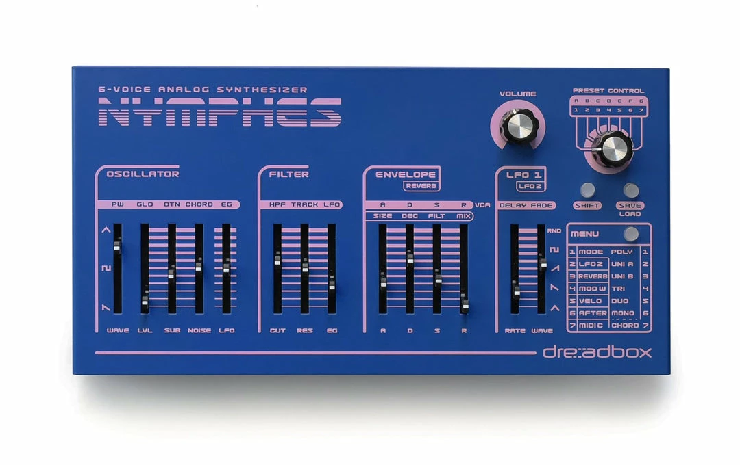 Best reviews of 🤩 Empire Guitars Dreadbox Nymphes 6-Voice Analog Synthesizer *Free Shipping In The US* 👏 1 Empire Guitars Dreadbox Nymphes 6-Voice Analog Synthesizer *Free Shipping In The US*