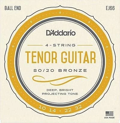 Cheap ❤️ Empire Guitars D'Addario EJ66 80/20 Bronze Tenor Acoustic Guitar Strings 10-32 Accessories ✔️ 1 Empire Guitars D'Addario EJ66 80/20 Bronze Tenor Acoustic Guitar Strings 10-32 Accessories