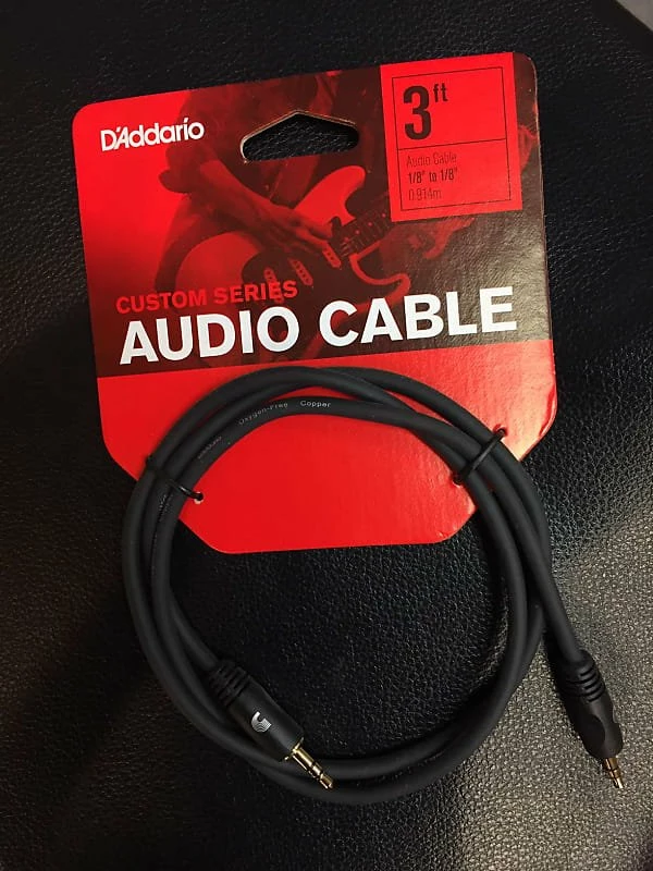 Cheap ๐ฅฐ Empire Guitars D'Addario PW-MC-03 1/8 Inch To 1/8 Inch Stereo Cable, 3 Feet โญ 1 Empire Guitars D'Addario PW-MC-03 1/8 Inch To 1/8 Inch Stereo Cable, 3 Feet