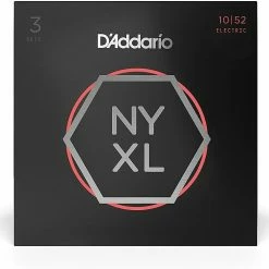 Empire Guitars D'Addario NYXL1052-3P Nickel Wound Electric Guitar Strings 3-Pack, 10-52 Heavy Low *Free Shipping*