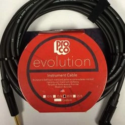 Empire Guitars Pro Co Evolution EVLGCLN-20 Instrument Cable 20 Ft Angle/Straight *Free Shipping In The USA*