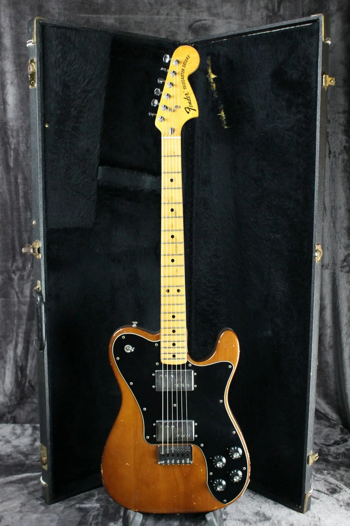 Budget 🔔 Electric 1973 Fender Telecaster Deluxe ✔️ 14 Electric 1973 Fender Telecaster Deluxe