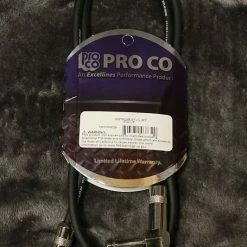 Empire Guitars Accessories Pro Co Instrument Cable L/L 3 Ft EGLL-3 *Free Shipping In The USA*