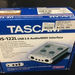 Empire Guitars Accessories Tascam US-122L USB 2.0 Audio/MIDI Interface Used