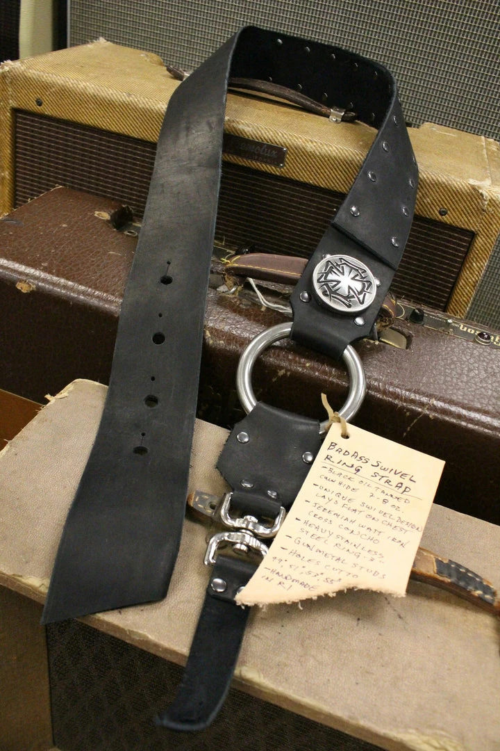 Coupon 🥰 Empire Guitars Cheesecake Leather Badass Swivel Ring Guitar Strap 🔔 1 Empire Guitars Cheesecake Leather Badass Swivel Ring Guitar Strap