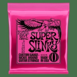 Empire Guitars Ernie Ball 2223 Super Slinky Electric Guitar Strings, .009 - .042