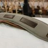 Empire Guitars Souldier Plain Saddle Strap Brown With Olive/Grey Pad*Free Shipping In The USA*