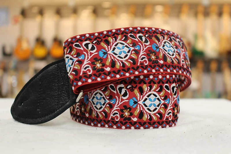 Best deal ✔️ Empire Guitars Souldier Hendrix Red/White Guitar Strap *Free Shipping In The USA* Accessories 🌟 1 Empire Guitars Souldier Hendrix Red/White Guitar Strap *Free Shipping In The USA* Accessories