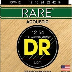 Empire Guitars Accessories DR RPM-12 Rare Medium Acoustic Strings