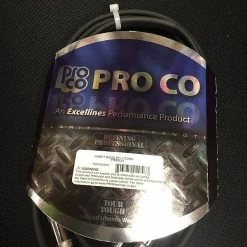 Empire Guitars Pro Co IPBQ2Q-5 5 Foot Insert Cable *Free Shipping In The USA*