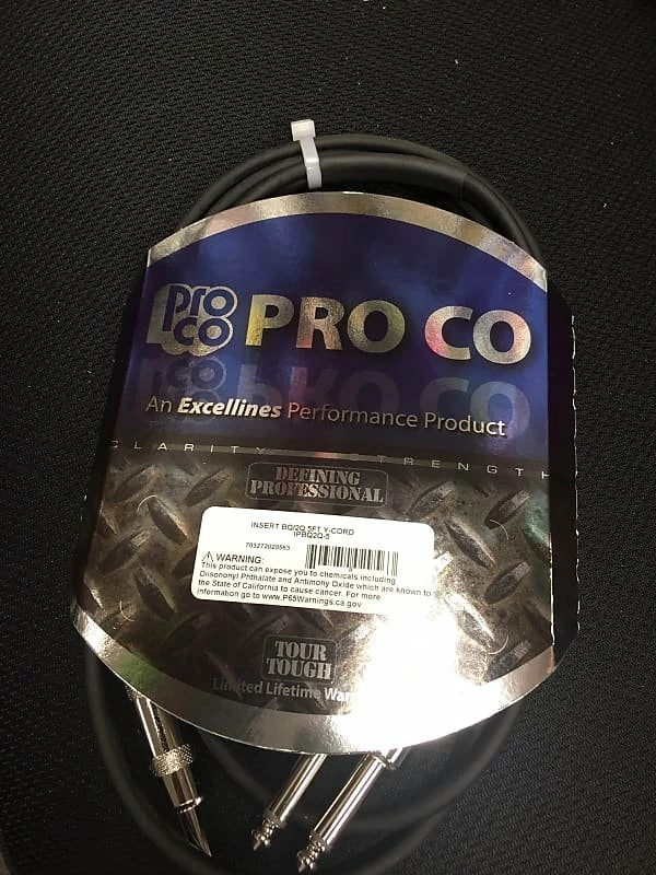 Wholesale ๐ Empire Guitars Pro Co IPBQ2Q-5 5 Foot Insert Cable *Free Shipping In The USA* ๐ 2 Empire Guitars Pro Co IPBQ2Q-5 5 Foot Insert Cable *Free Shipping In The USA*