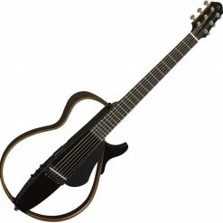 Empire Guitars Acoustic Yamaha SLG200S Silent Guitar Trans Black *Free Shipping In The USA*