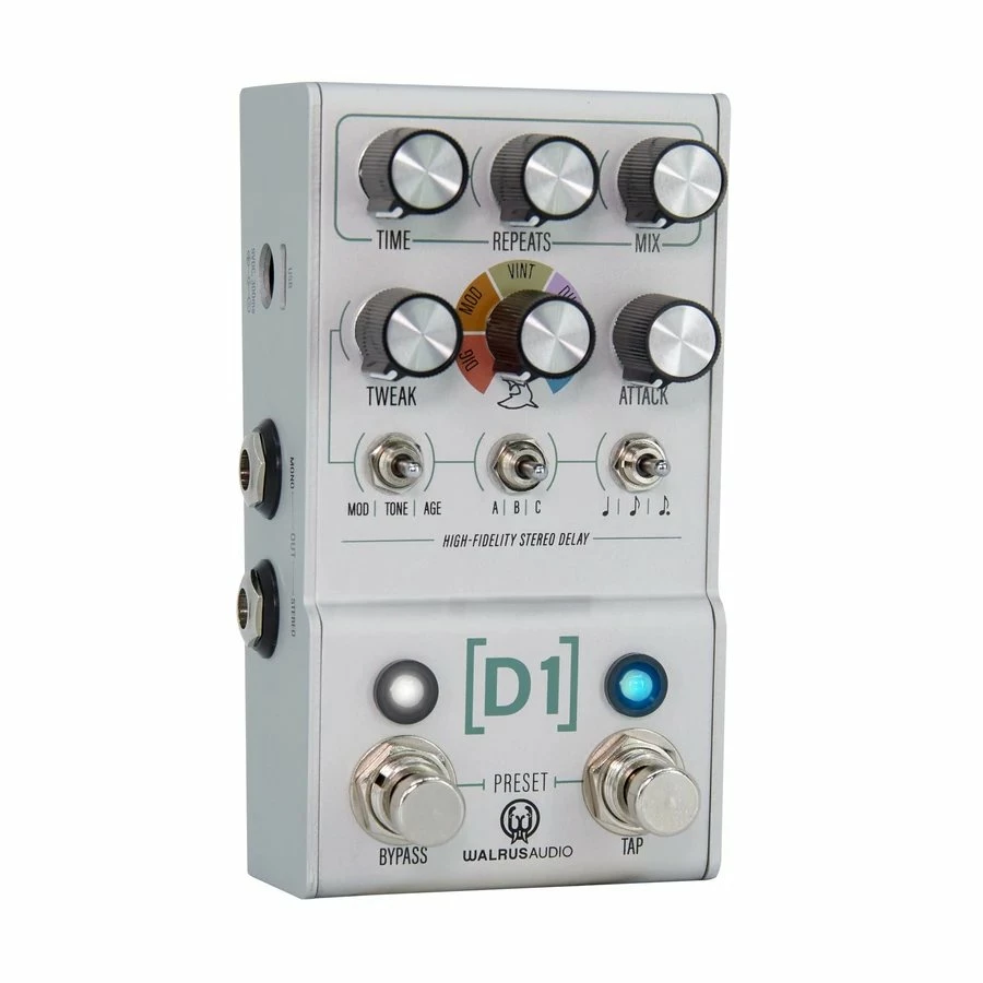 Promo ❤️ Empire Guitars Effects Walrus Audio Mako Series D1 High Fidelity Stereo Delay Version 2 *Free Shipping In The USA* ⭐ 2 Empire Guitars Effects Walrus Audio Mako Series D1 High Fidelity Stereo Delay Version 2 *Free Shipping In The USA*