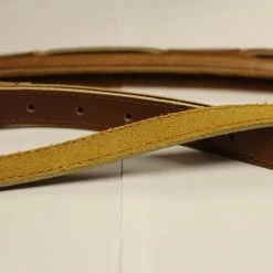 Empire Guitars Souldier Saddle Strap Plain Tan Leather / Tan Pad *Free Shipping In The USA* Accessories