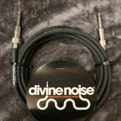 Empire Guitars Divine Noise 25ft Instrument Cable ST-ST (Straight-Straight) Black *Free Shipping In The USA* Accessories