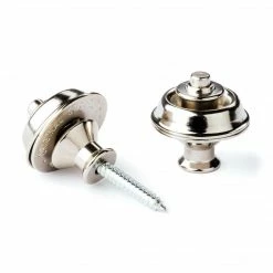 Empire Guitars Accessories STRAPLOK® STRAP RETAINERS DUAL DESIGN - NICKEL SLS1031N