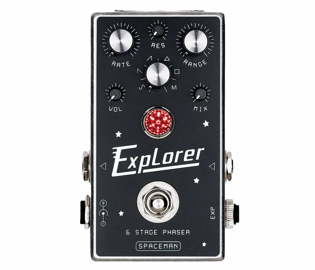 Outlet ๐คฉ Empire Guitars Spaceman Effects Explorer 6 Stage Phaser Silver *Free Shipping In The USA* ๐ 2 Empire Guitars Spaceman Effects Explorer 6 Stage Phaser Silver *Free Shipping In The USA*