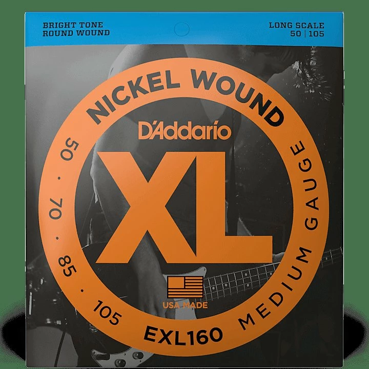 Top 10 🔔 Empire Guitars D'Addario EXL160 Nickel Wound Long Scale Bass Guitar Strings, Medium Gauge Accessories 👏 1 Empire Guitars D'Addario EXL160 Nickel Wound Long Scale Bass Guitar Strings, Medium Gauge Accessories
