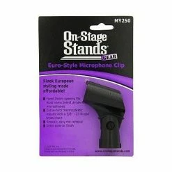 Empire Guitars On-Stage MY250 Euro-Style Plasic Mic Clip Accessories