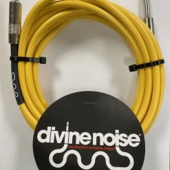 Empire Guitars Divine Noise 15ft Instrument Cable (Straight - Straight ) Yellow *Free Shipping In The USA* Accessories