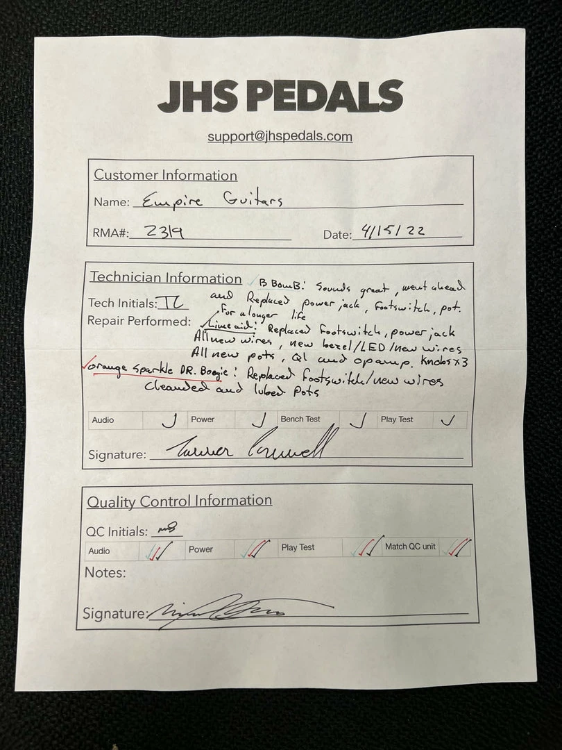 Budget ⌛ 2011 JHS Pedals Lime Aid Used Effects ❤️ 5 2011 JHS Pedals Lime Aid Used Effects