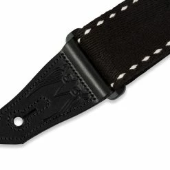 Empire Guitars Accessories Levy's Black MSSC80-BLK Country Western Guitar Strap *Free Shipping In The USA