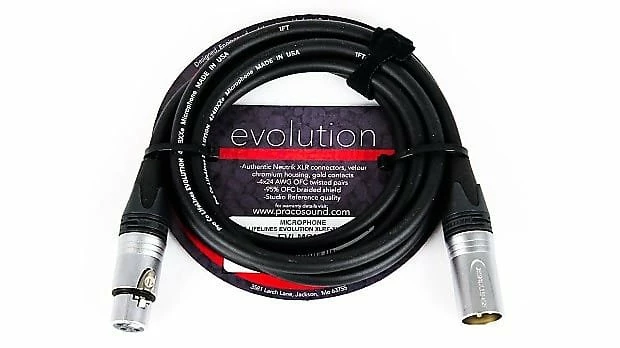 Best Sale ๐งจ Empire Guitars Pro Co Evolution EVLMCN-5 5 Ft Mic Cable *Free Shipping In The USA* ๐ 2 Empire Guitars Pro Co Evolution EVLMCN-5 5 Ft Mic Cable *Free Shipping In The USA*