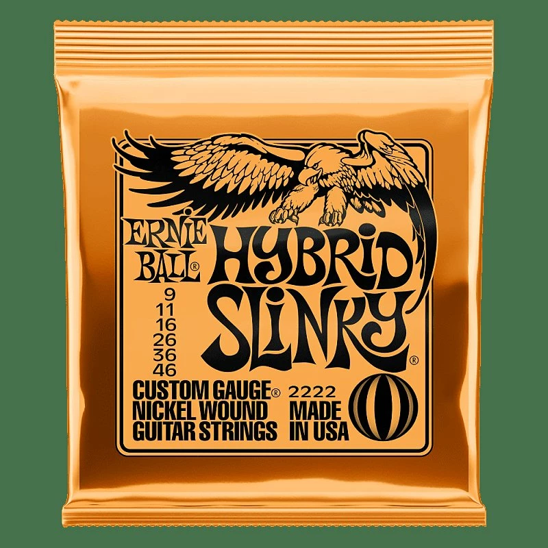 Outlet ๐ฅ Empire Guitars Ernie Ball 2222 Hybrid Slinky Electric Guitar Strings, .009, - .046 ๐ 1 Empire Guitars Ernie Ball 2222 Hybrid Slinky Electric Guitar Strings, .009, - .046