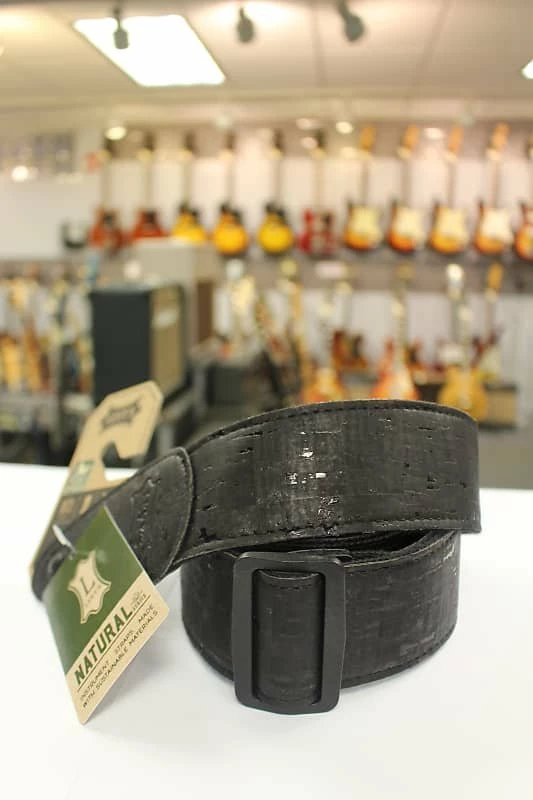 Budget ๐ Empire Guitars Levy's Solid Black Cork Black Vegan Guitar Strap MX8-BLK *Free Shipping In The USA* Accessories โ 2 Empire Guitars Levy's Solid Black Cork Black Vegan Guitar Strap MX8-BLK *Free Shipping In The USA* Accessories