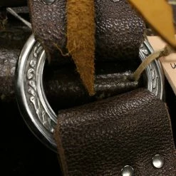 Empire Guitars Cheesecake Leather Western Ring Guitar Strap Accessories