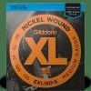 Empire Guitars Accessories D'Addario EXL160-5 Nickel Wound Long Scale 5-String Bass Guitar Strings, Medium Gauge