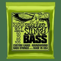 Empire Guitars Ernie Ball 2832 Regular Slinky Round Wound Electric Bass Strings 50-105 Gauge Accessories