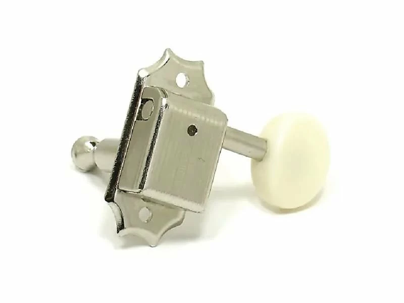 Cheap ๐ Empire Guitars Kluson Deluxe KD-3-NP 3 Per Side With White Buttons *Free Shipping In The USA* Guitar Parts โจ 2 Empire Guitars Kluson Deluxe KD-3-NP 3 Per Side With White Buttons *Free Shipping In The USA* Guitar Parts