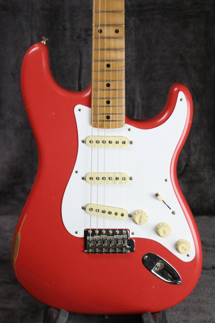 New ๐ 2021 Fender Vintera Road Worn Stratocaster Electric โค๏ธ 2 2021 Fender Vintera Road Worn Stratocaster Electric