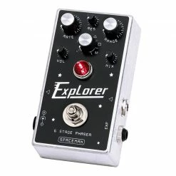 Empire Guitars Spaceman Effects Explorer 6 Stage Phaser Silver *Free Shipping In The USA*