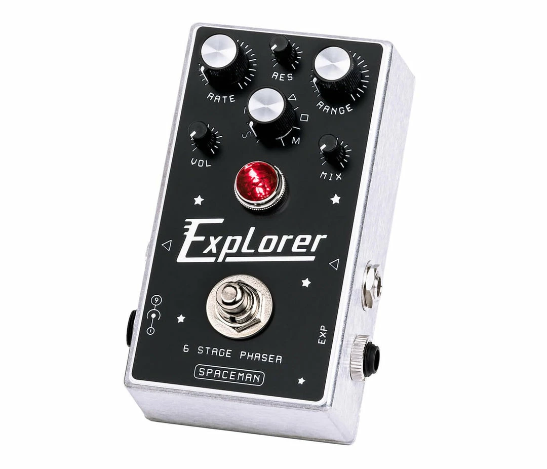 Outlet ๐คฉ Empire Guitars Spaceman Effects Explorer 6 Stage Phaser Silver *Free Shipping In The USA* ๐ 1 Empire Guitars Spaceman Effects Explorer 6 Stage Phaser Silver *Free Shipping In The USA*