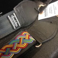 Coupon 🧨 Empire Guitars Souldier Celtic Knot Rainbow Guitar Strap With Black Leather Ends *Free Shipping In The USA* Accessories 😀 8 Empire Guitars Souldier Celtic Knot Rainbow Guitar Strap With Black Leather Ends *Free Shipping In The USA* Accessories