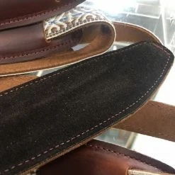 Top 10 ๐คฉ Empire Guitars Souldier "Laredo Tundra" Leather Saddle Guitar Strap *Free Shipping In The USA* ๐ 9 Empire Guitars Souldier