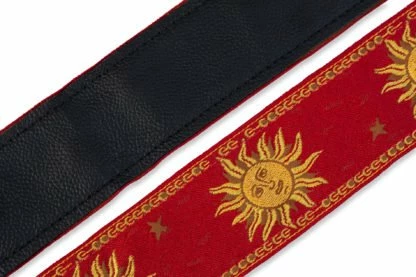 Budget ๐ฅ Empire Guitars Levy's MPJG-SUN-RED 2" Sun Print Red Guitar Strap *Free Shipping In The USA* โญ 2 Empire Guitars Levy's MPJG-SUN-RED 2" Sun Print Red Guitar Strap *Free Shipping In The USA*