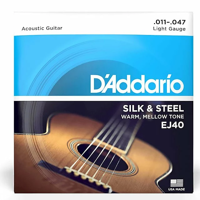 Best deal ๐ Empire Guitars D'Addario EJ40 Silk & Steel Folk Guitar Strings โ 1 Empire Guitars D'Addario EJ40 Silk & Steel Folk Guitar Strings
