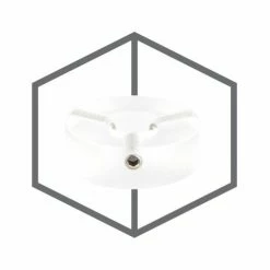 Empire Guitars Barefoot Buttons Clear Acrylic Skirtless 18-V1-SK-CR Accessories