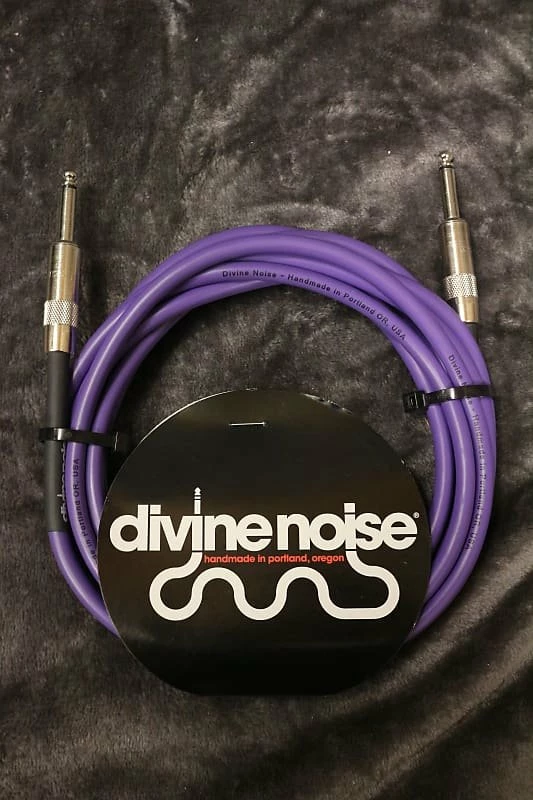 Flash Sale ✔️ Empire Guitars Divine Noise 25ft Instrument Cable ST-ST (Straight-Straight) Purple *Free Shipping In The USA* ✨ 1 Empire Guitars Divine Noise 25ft Instrument Cable ST-ST (Straight-Straight) Purple *Free Shipping In The USA*