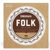 Empire Guitars D'Addario EJ33 Folk Nylon Guitar Strings Ball End 80/20 Bronze/Clear Nylon Standard Accessories