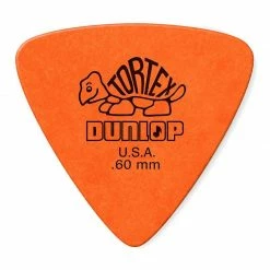 Empire Guitars Dunlop Tortex Triangle Picks 0.60mm, 6 Pack- 431P.60 Orange Accessories