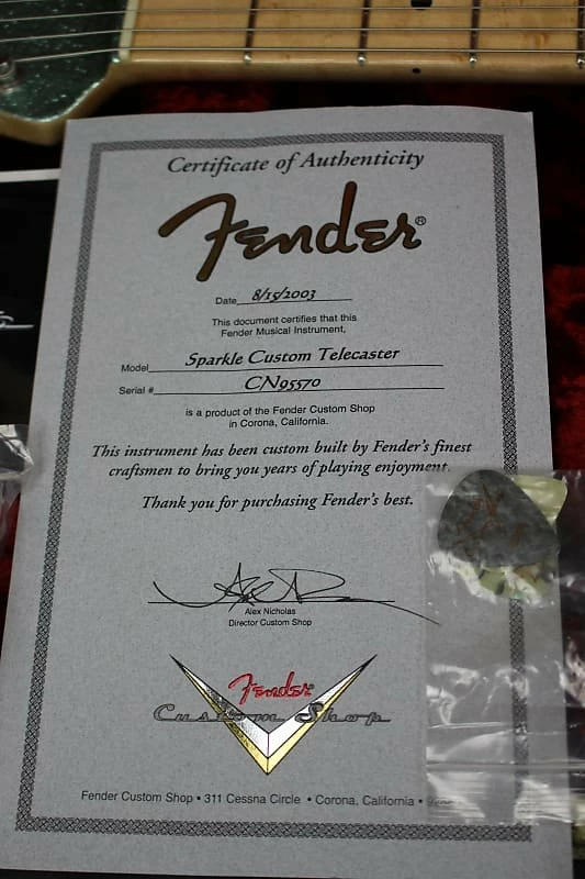 Best Sale 🔔 Empire Guitars Electric 2003 Fender Custom Shop Telecaster 😀 8 Empire Guitars Electric 2003 Fender Custom Shop Telecaster