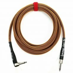 Empire Guitars Rattlesnake 10' Straight To Angled Copper Instrument Cable *Free Shipping In The USA*