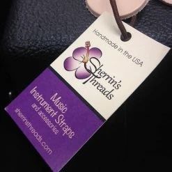 Cheapest 💯 Empire Guitars Sherrin's Threads Ocean Tapa 1.5" Ukulele Strap *Free Shipping In The USA* Accessories 🌟 6 Empire Guitars Sherrin's Threads Ocean Tapa 1.5