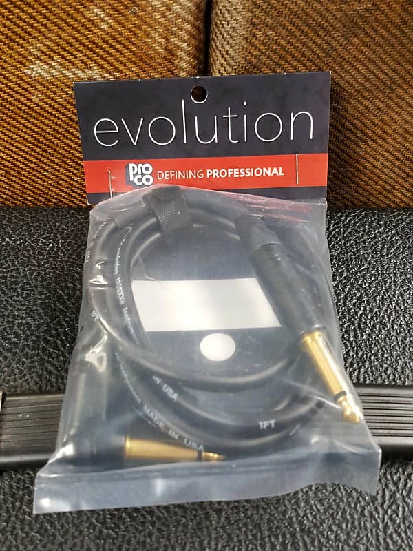 Flash Sale ๐ Empire Guitars Pro Co Evolution EVLGCLN-5 TS-TS Angled To Straight Instrument Cable *Free Shipping In The USA* ๐ฅฐ 2 Empire Guitars Pro Co Evolution EVLGCLN-5 TS-TS Angled To Straight Instrument Cable *Free Shipping In The USA*