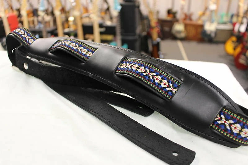 Outlet 🤩 Empire Guitars Souldier "Laredo" Leather Saddle Guitar Strap *Free Shipping In The USA* ❤️ 1 Empire Guitars Souldier "Laredo" Leather Saddle Guitar Strap *Free Shipping In The USA*